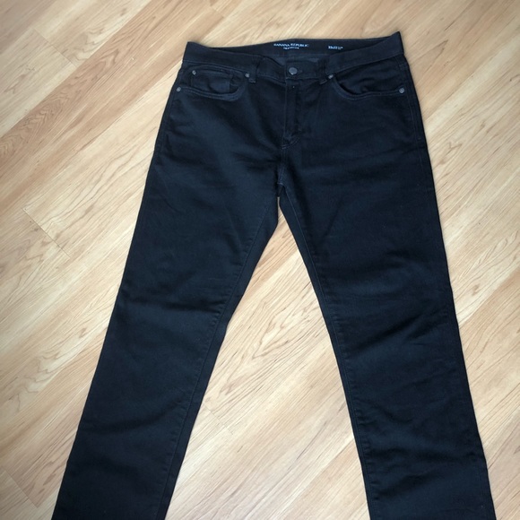 Banana Republic Other - Banana Rep. Black Japanese Traveler Jeans 32/32